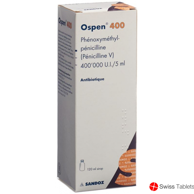 Ospen 400 Sirup 400000 Ie/5ml (neu) Flasche 120ml buy online