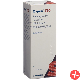 Ospen 750 Sirup 750000 Ie/5ml (neu) Flasche 120ml