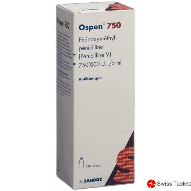 Ospen 750 Sirup 750000 Ie/5ml (neu) Flasche 120ml buy online
