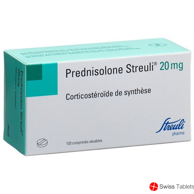 Prednisolon Streuli Tabletten 20mg 100 Stück buy online
