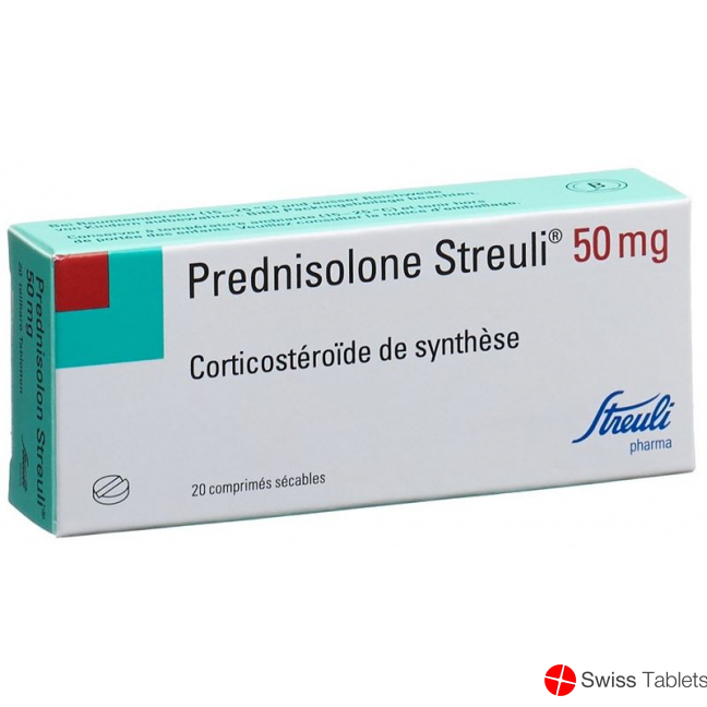 Prednisolon Streuli Tabletten 50mg 20 Stück buy online