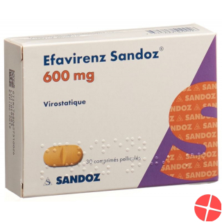 Efavirenz Sandoz Filmtabletten 600mg 30 Stück