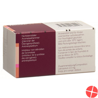 Femara Filmtabletten 2.5mg (neu) 100 Stück