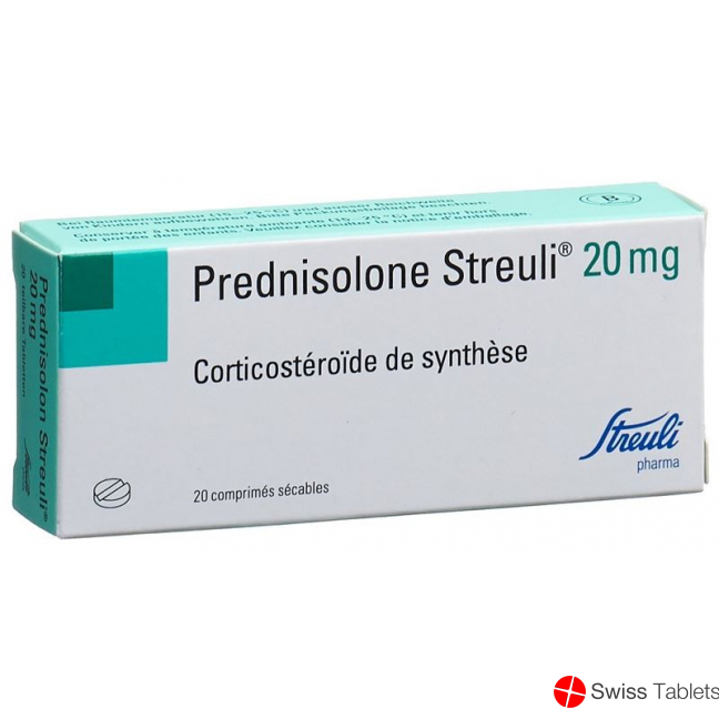 Prednisolon Streuli Tabletten 20mg 20 Stück buy online