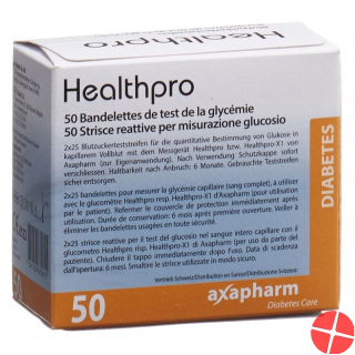 HEALTHPRO Blutzucker-Teststreifen