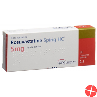 Rosuvastatin Spirig HC Filmtabletten 5mg 30 Stück