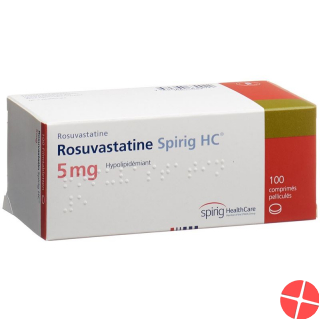 Rosuvastatin Spirig HC Filmtabletten 5mg 100 Stück