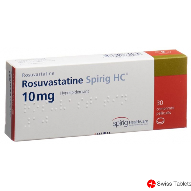 Rosuvastatin Spirig HC Filmtabletten 10mg 30 Stück buy online