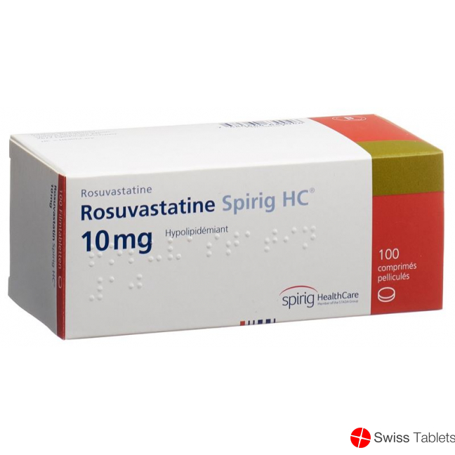Rosuvastatin Spirig HC Filmtabletten 10mg 100 Stück buy online