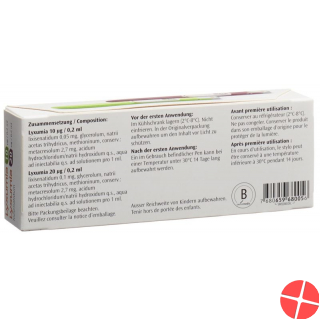 Lyxumia Injektionslösung 1x10 Mcg/1x20 Mcg Fertpen Set