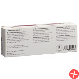 Lyxumia Injektionslösung 20mcg 2 Fertpen 3ml