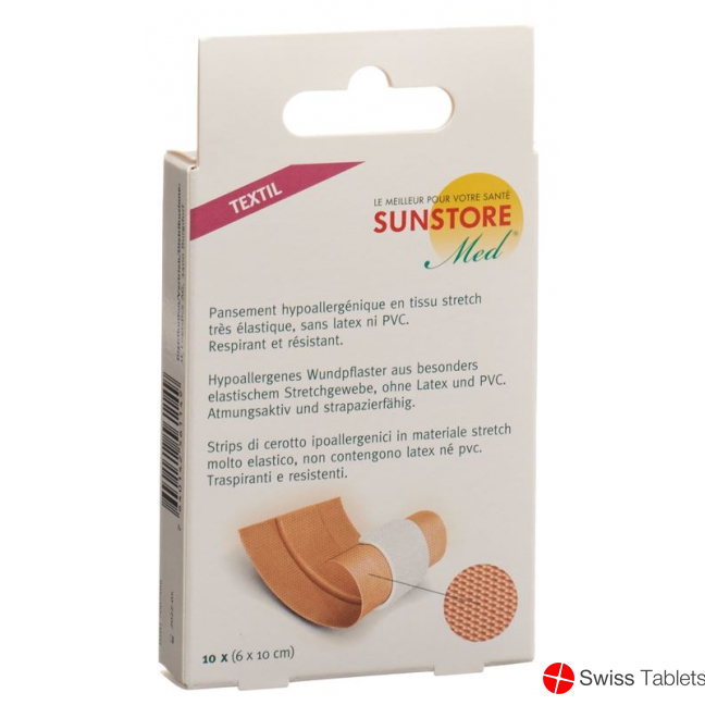 Sunstore Med Textil-Pflaster Zuschneiden 10 Stück buy online