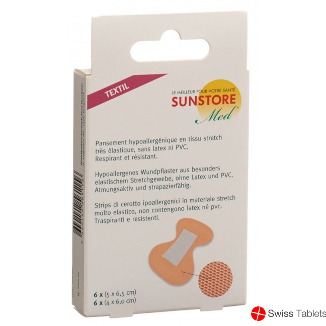Sunstore Med Textil-Pflaster Fingerspitzen 12 Stück buy online