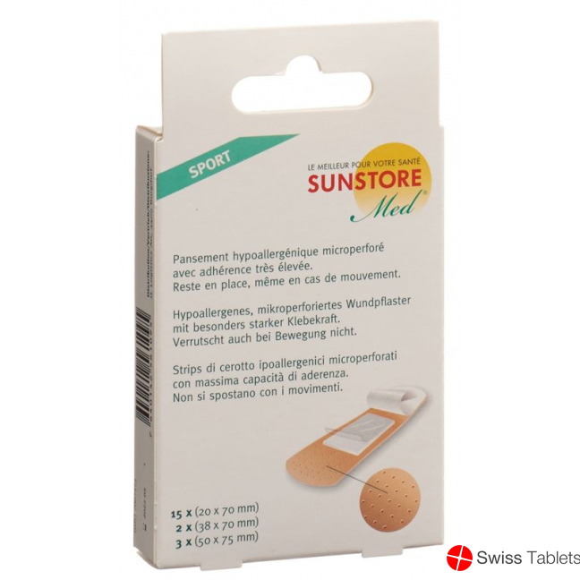 Sunstore Med Sport-Pflaster Assortiert 20 Stück buy online