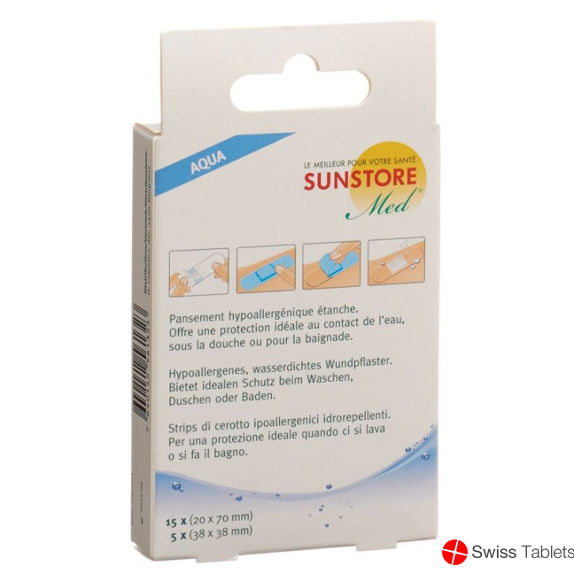 Sunstore Med Wasserdichte Pflaster Ass 20 Stück buy online