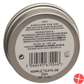Hawkins & Brimble Shaving Cream Dose 100ml