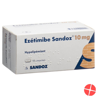 Ezetimib Sandoz Tabletten 10mg 98 Stück
