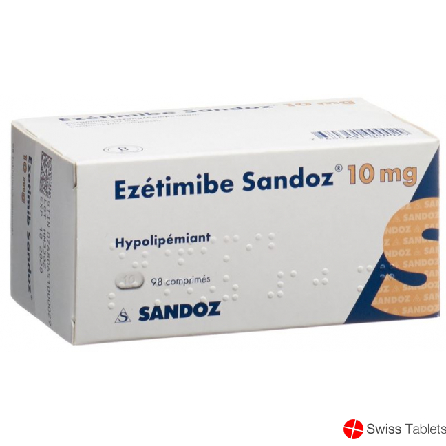 Ezetimib Sandoz Tabletten 10mg 98 Stück buy online