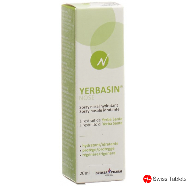 Yerbasin Nose Befeuchtender Nasenspray 20ml buy online