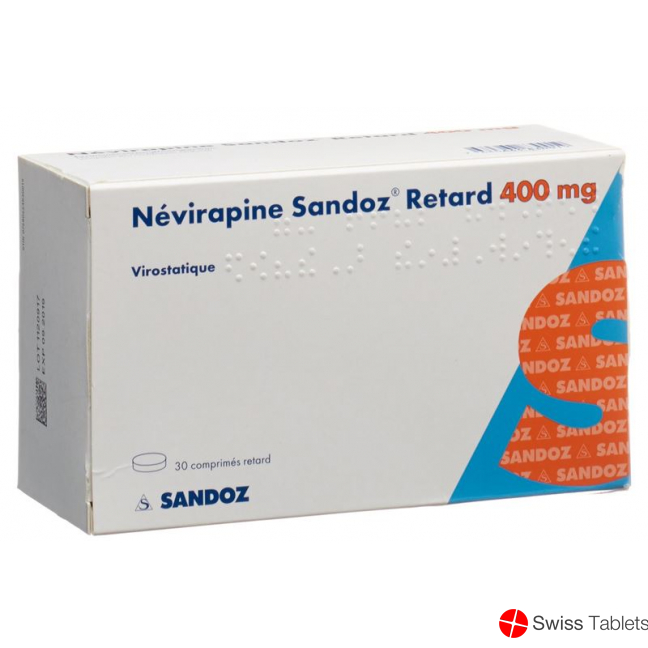 Nevirapin Sandoz Retard Tabletten 400mg 30 Stück buy online