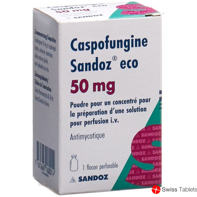 Caspofungin Sandoz Eco Trockensubstanz 50mg Vial buy online