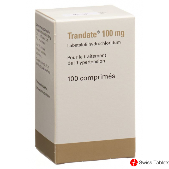 Trandate Tabletten 100mg Dose 100 Stück buy online