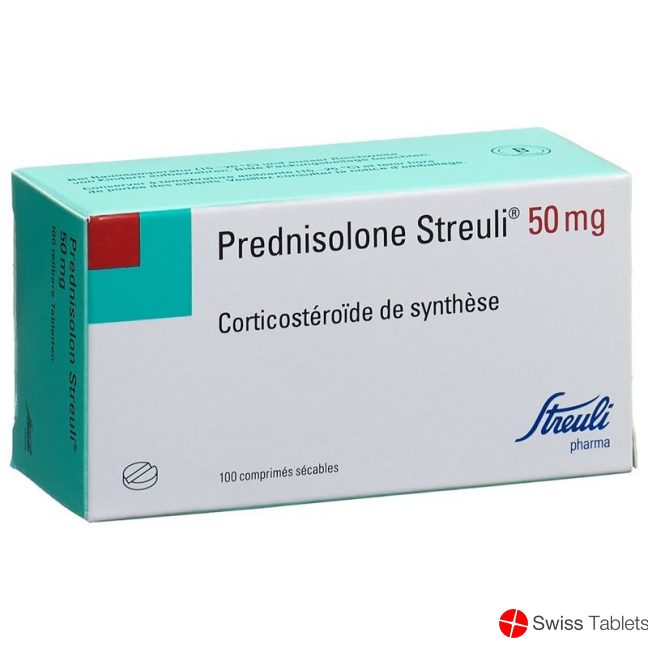Prednisolon Streuli Tabletten 50mg 100 Stück buy online