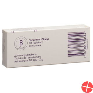 Tenormin Tabletten 100mg 30 Stück