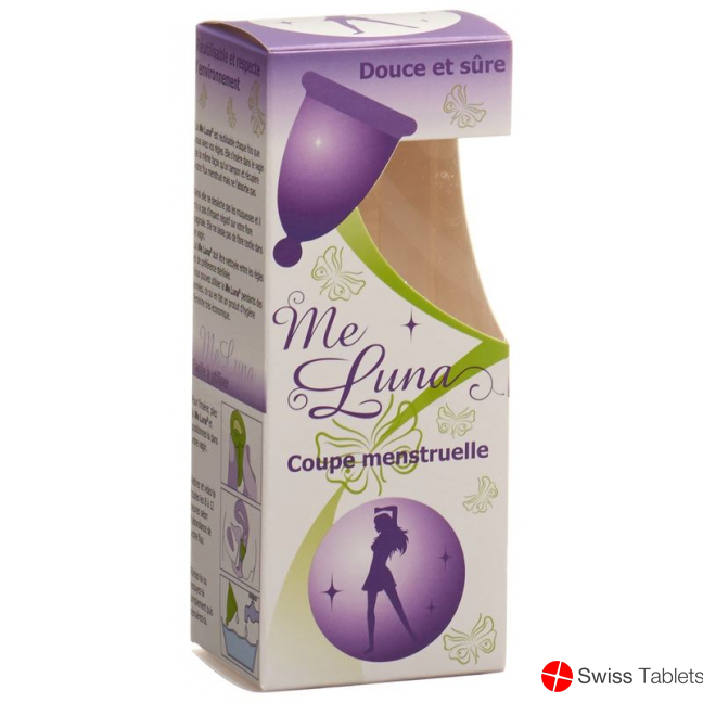 Me Luna Menstruationstasse Classic Shorty L Violet buy online