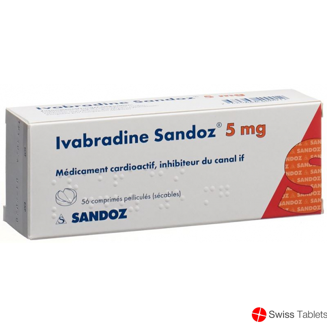 Ivabradin Sandoz Filmtabletten 5mg 56 Stück buy online