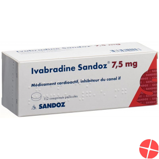 Ivabradin Sandoz Filmtabletten 7.5mg 112 Stück