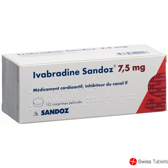 Ivabradin Sandoz Filmtabletten 7.5mg 112 Stück buy online