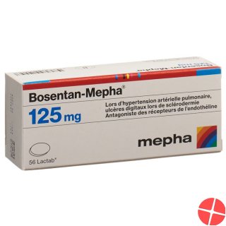 Bosentan Mepha Lactab 125mg 56 Stück