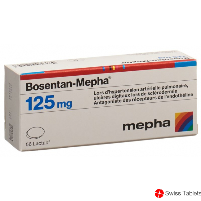 Bosentan Mepha Lactab 125mg 56 Stück buy online