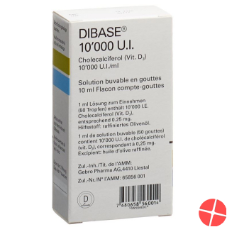 Dibase Tropfen 10000 Ie/ml Flasche 10ml