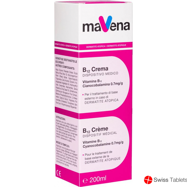 Mavena B12 Cream Tube 200ml buy online