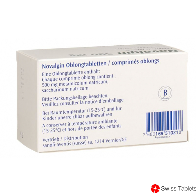 Novalgin Filmtabletten 500mg 50 Stück buy online