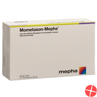 Mometason Mepha Nasenspray 50mcg 3x 140 Dos