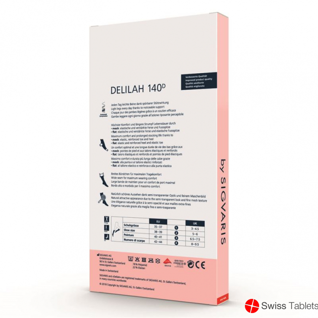 Delilah 140 Mesh Waden Grösse 2 Gesch Skin 1 Paar buy online