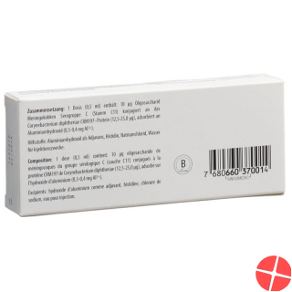Menjugate Liquid Injektionssuspension Fertigspritze 0.5ml