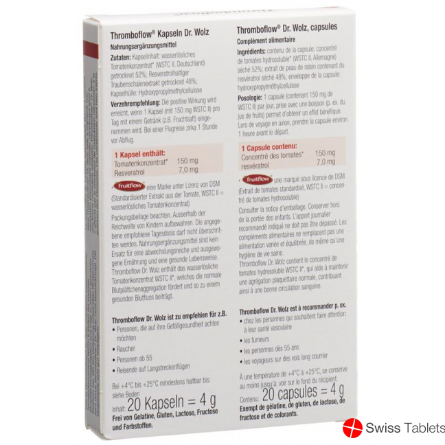 Thromboflow Dr. Wolz Capseln 20 Stück buy online