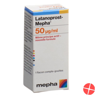 Latanoprost Mepha Augentropfen 50mcg/ml Flasche 2.5ml