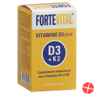 Fortevital Vitamin D3 Plus Lutschtabletten Dose 60g