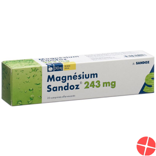 Magnesium Sandoz Brausetabletten 20 Stück