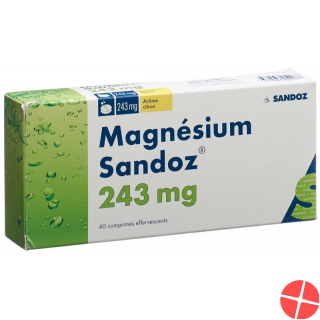 Magnesium Sandoz Brausetabletten 40 Stück