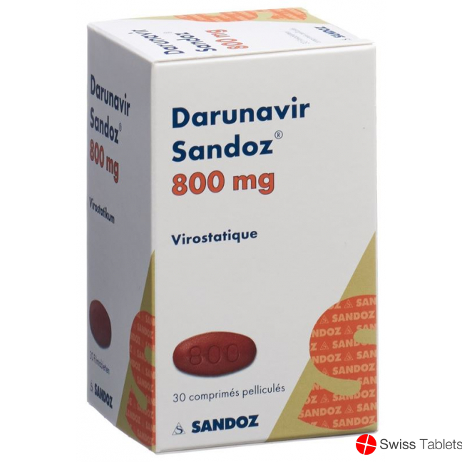 Darunavir Sandoz Filmtabletten 800mg Flasche 30 Stück buy online