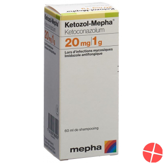 Ketozol Mepha Shampoo 20mg/g (neu) Flasche 60ml