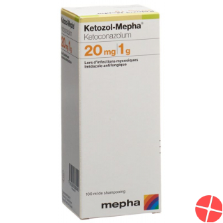 Ketozol Mepha Shampoo 20mg/g (neu) Flasche 100ml