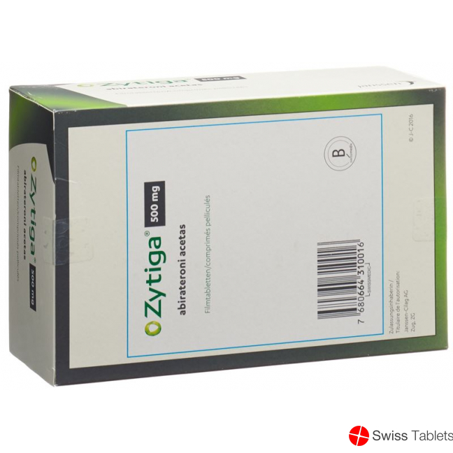 Zytiga Filmtabletten 500mg 56 Stück buy online