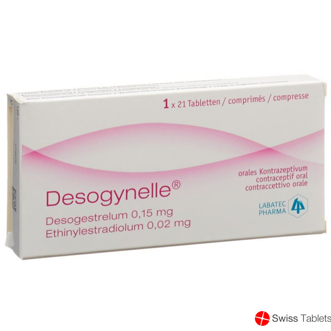 Desogynelle Tabletten 150mcg/20mcg 21 Stück buy online